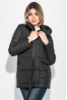 Куртка женская с декором на воротнике 71PD0001 черный Куртка женская с декором на воротнике 71PD0001 черный