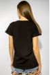 Стильная женская футболка 85F282 черный