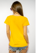 Стильная женская футболка 85F282 желтый