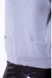 Стильный женский свитер 184P7002 бледно-голубой