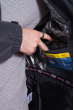 Куртка спортивная 120PCHB5211 серый / темно-синий