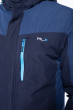 Куртка спортивная 120PCHB5211 темно-синий / синий