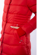 Куртка женская с меховым воротником 120PSKL1686 красный
