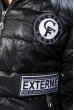 Куртка женская с элементами декора на поясе и груди 69PD893 черный