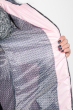 Куртка женская с элементами декора на поясе и груди 69PD893 розовый
