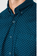 Рубашка мужская в стильном оттенке 248F006 изумрудный