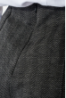 Шорты женские короткие, на резинке, осенние 64PD105 черно-серый . елочка