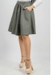 Юбка женская пышная, 100% лен 876K003 фисташковый Юбка женская пышная, 100% лен 876K003 фисташковый