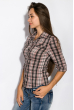 Рубашка женская 118P076-1 лилово-черный