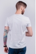 Футболка мужская с V-образным вырезом 4711-2 белый