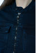 Куртка женская на молнии 622F702-1 темно-синий