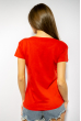 Стильная женская футболка 85F284 красный