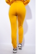 Костюм спортивный однотонный 210P002 желтый
