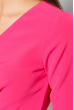 Платье женское однотонное, стильное 37P009 розовый