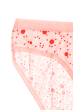Трусы женские 122P079 светло-розовый / белый
