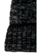 Шапка женская 120PTLM009 черно-серый