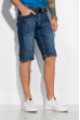 Шорты джинсовые с легкой потертостью 148P7002-2 синий
