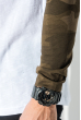 Джемпер мужской рукава реглан, принт милитари 507F001 белый милитари