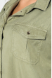 Рубашка женская свободного покроя, короткий рукав 270V001-2 хаки