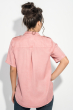 Рубашка женская свободного покроя, короткий рукав 270V001-2 коралловый