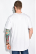 Удлиненная мужская футболка 148P114-9 белый