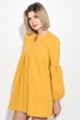 Платье женское рукав фонарик, короткое 72PD202 горчичный Платье женское рукав фонарик, короткое 72PD202 горчичный