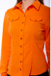 Рубашка женская 118P131 морковный
