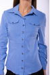 Рубашка женская 118P131 светло-голубой
