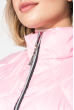 Куртка женская однотонная, на молнии 72PD193 розовый