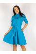 Платье голубое 265P8421-1 голубой