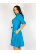 Платье голубое 265P8421-1 голубой