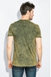 Футболка мужская мраморный цвет 414F011-5 хаки