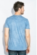 Футболка мужская мраморный цвет 414F011-5 голубой