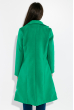 Пальто женское, классического покроя  72PD237 зеленый
