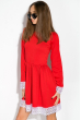 Платье 110P022-1 красный