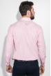 Рубашка мужская в мелкую полоску 50PD1854-9 розовый
