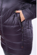 Куртка женская на молнии 120PSKL1921 серо-фиолетовый