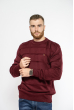 Стильный мужской свитер  85F044 марсала