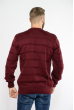 Стильный мужской свитер  85F044 марсала