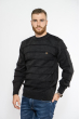 Стильный мужской свитер  85F044 грифельный