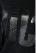 Свитшот женский с крупным текстовым принтом 171V005-1 черный