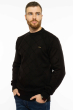 Пуловер однотонный 85F225 черный