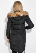 Куртка женская зимняя, длинная 677K005 черный Куртка женская зимняя, длинная 677K005 черный