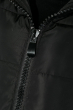 Пальто женское зимнее с лампасами 677K006 черный