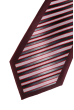 Галстук мужской фактурная полоска 50PA0013-4 бордо-розовый
