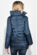 Куртка женская однотонная, с воротником-стойка 72PD205 темно-синий