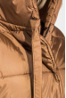 Куртка женская однотонная, с воротником-стойка 72PD205 терракотовый