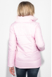 Куртка женская однотонная, с воротником-стойка 72PD205 светло-розовый