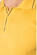 Поло мужское однотонное 50P305 горчичный