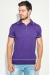 Поло мужское однотонное 50P305 фиолетовый
